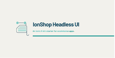IonShop Headless UI – Ionic / Angular 模板源代码