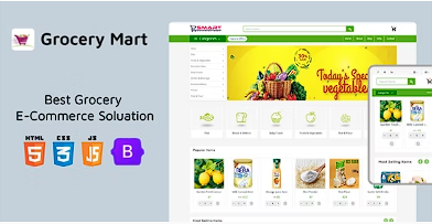 Grocery Mart电子商务解决方案源代码