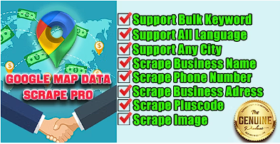 Google Maps Data Scraper Pro 多国语言源代码