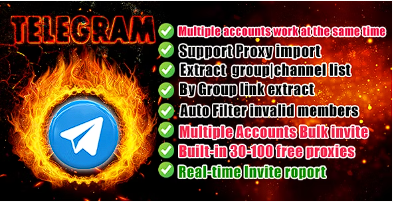 Telegram-TgSender 联系|群发|邀请源代码