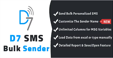 D7 短信群发发件人源代码