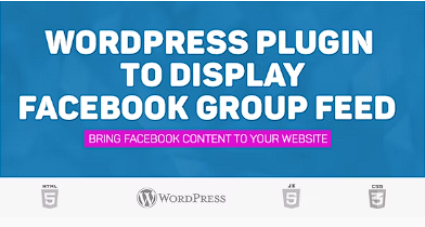 用于显示您的 Facebook 群组供稿的 WordPress 插件源代码