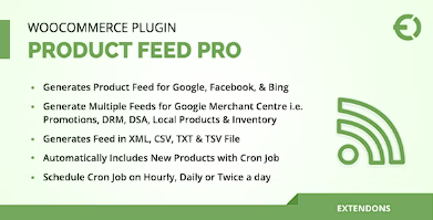 WooCommerce Product Feed Pro 插件 – Google、Facebook 等源代码