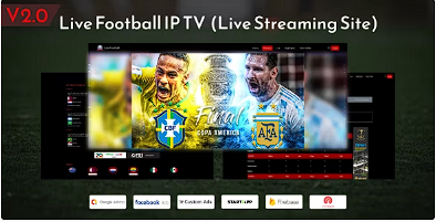 Live Football IP TV（直播网站）- AdSense、Facebook源代码