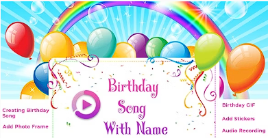 带名字的生日歌 – Android App + Admob、Startapp 和 Facebook 集成源代码