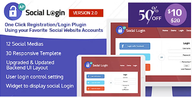 社交登录 WordPress 插件 – AccessPress 社交登录源代码