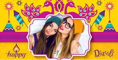 排灯节快乐照片剪贴簿：相框 2020 – Android App + Admob + Facebook 集成源代码