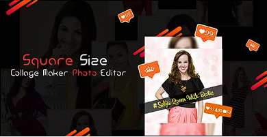 Square Size – Collage Maker 照片编辑器 – Android App + Admob 集成源代码