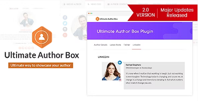Ultimate Author Box – 适用于 WordPress 的响应式帖子/文章作者部分插件源代码