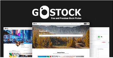 GoStock – 免费和高级图片脚本源代码
