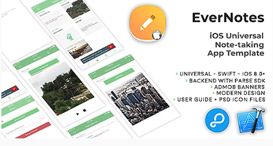 印象笔记 | iOS 通用笔记应用模板 (Swift)源代码