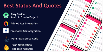 Status Maker 和 Creator 应用程序、Quotes Creator、离线报价应用程序和 Status App源代码