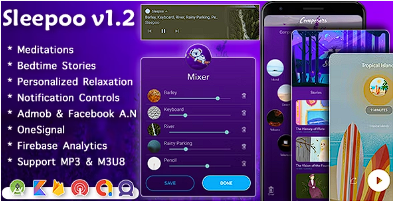 Sleepoo ：睡眠故事，平静焦虑和压力源代码