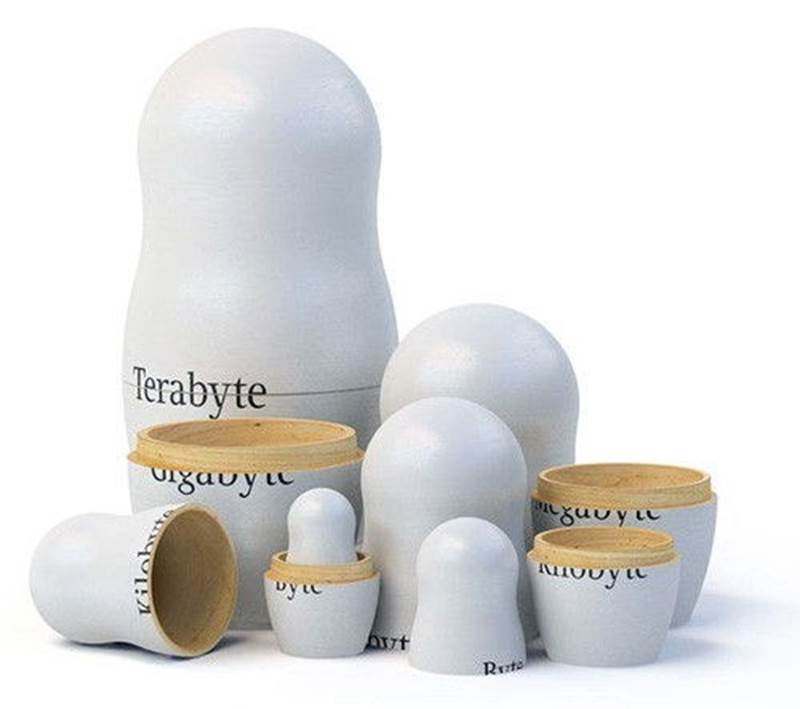 了解位、字节及其倍数源代码