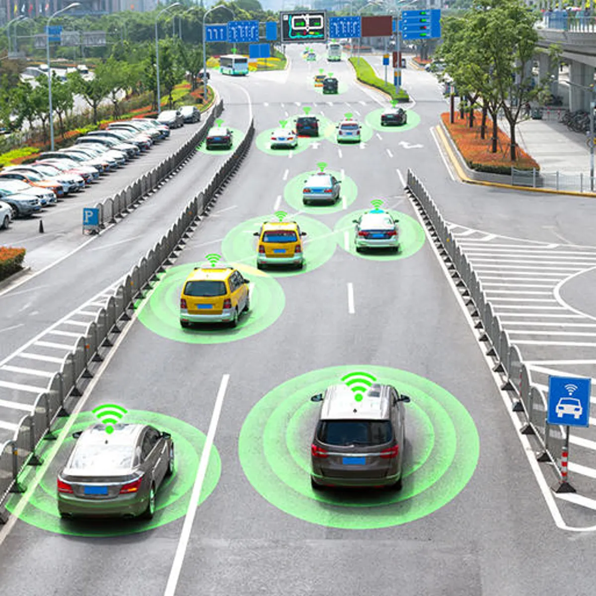 高通与佐治亚州智慧城市合作测试蜂窝车联网技术