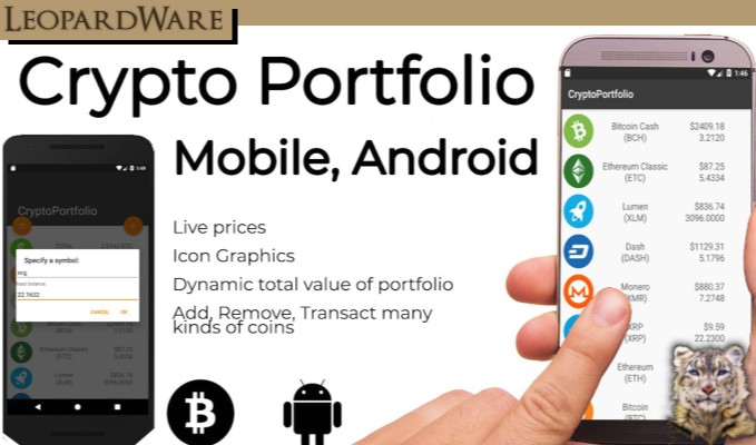 Android 加密投资组合应用程序