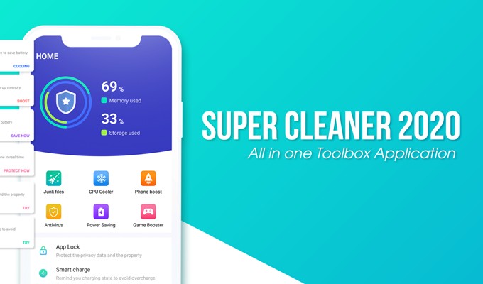 超级清洁器加速节省电池源代码