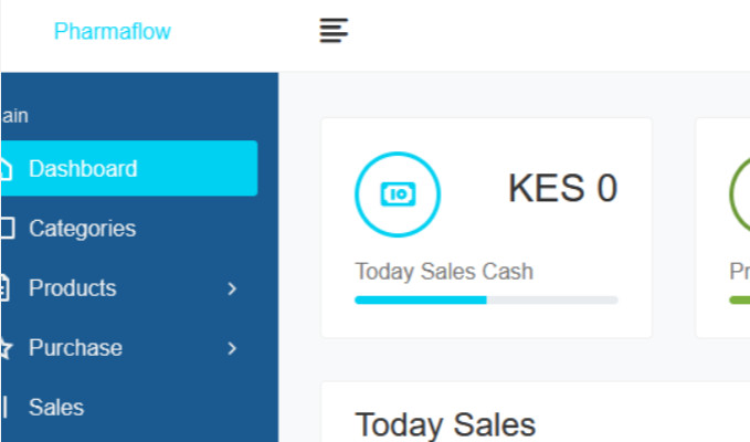 Pharmaflow 药房销售点源代码