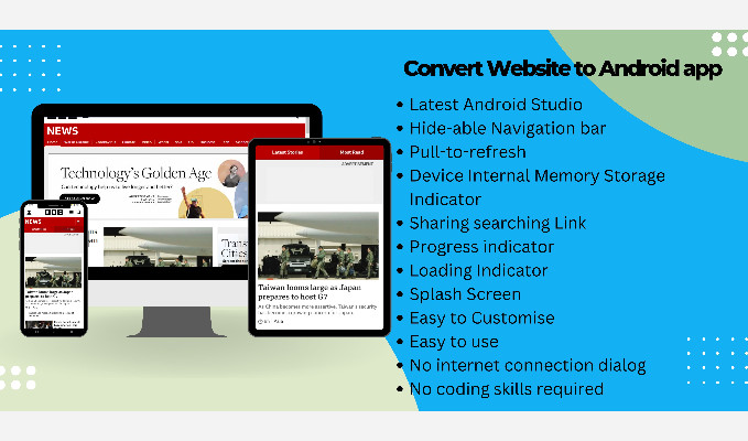 将动态网站推进到 Android 应用程序源代码