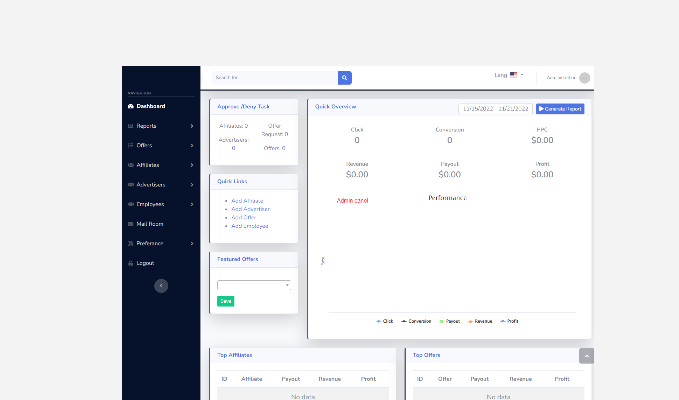 先进的 cpa 联盟网络软件源代码