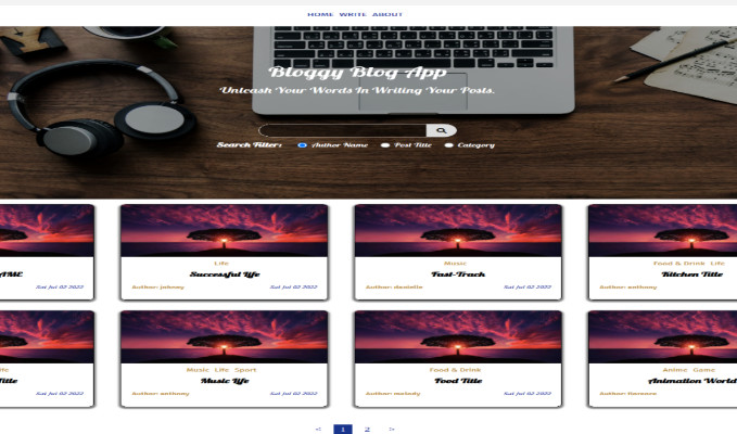 博客应用 Mern Stack源代码