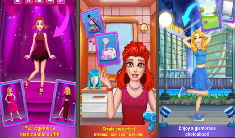 时尚博主自拍大赛游戏源代码