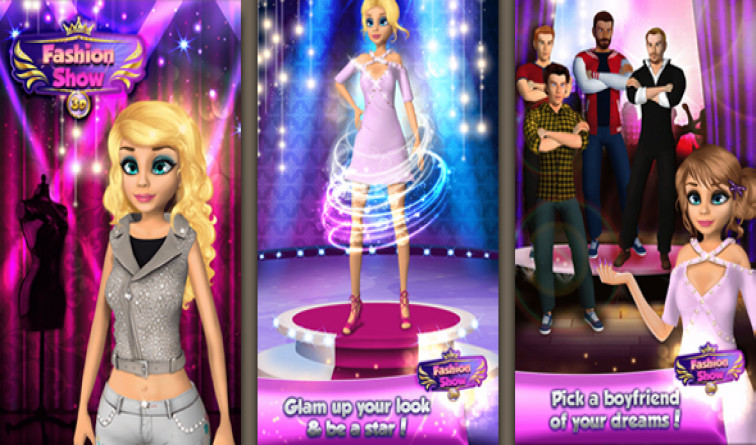 模特装扮3D时装秀游戏源代码