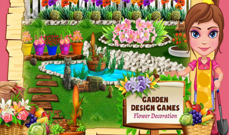 花园设计游戏花卉装饰源代码