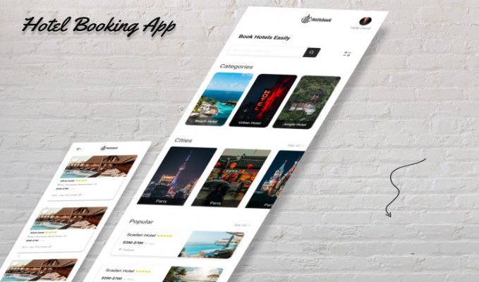 Hotel Book Flutter 应用模板源代码