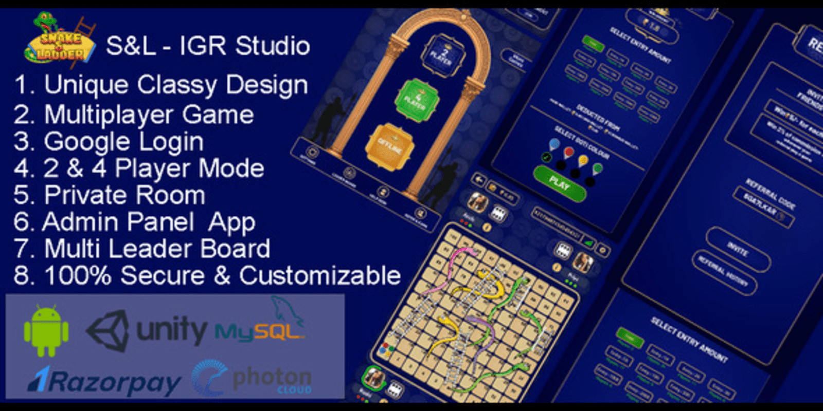 SnL – 真钱蛇梯统一源代码
