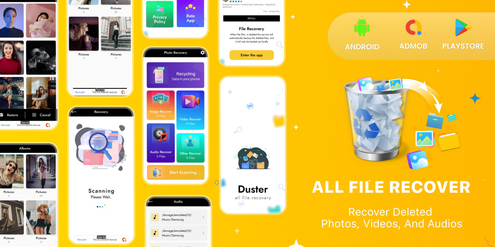 所有文件恢复工具应用程序 Android源代码