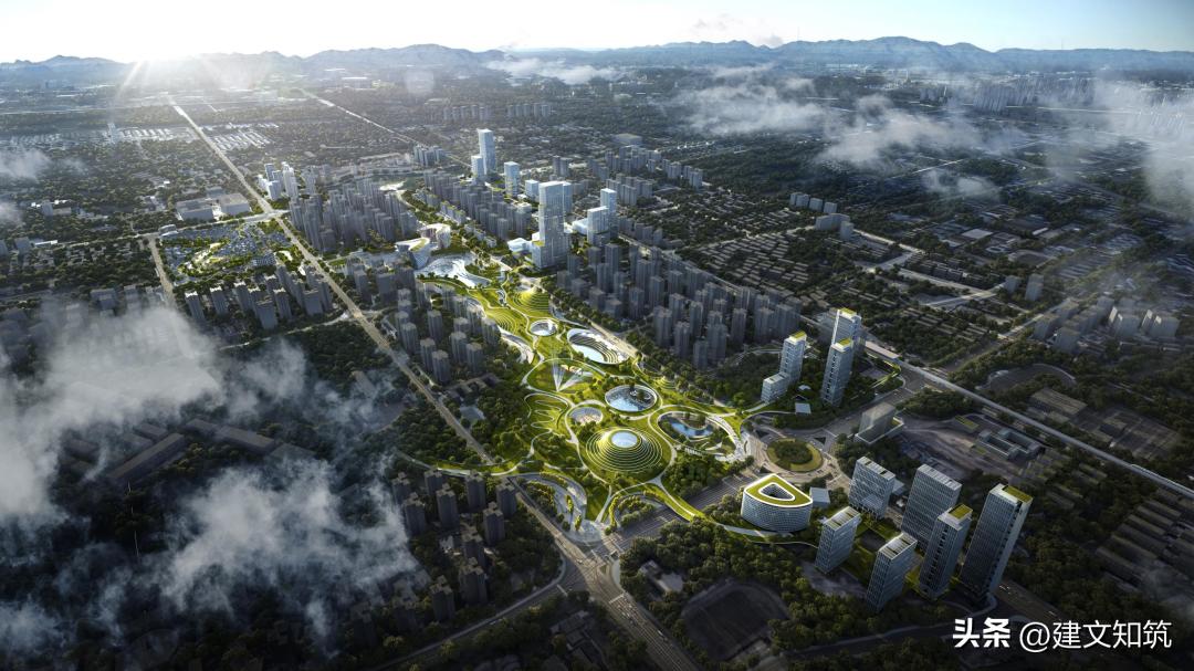 重庆金凤软件园二期方案设计：超链社区创新建筑设计推荐