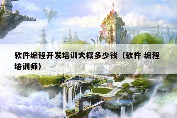 软件编程开发培训费用详解：培训师解析价格及课程价值