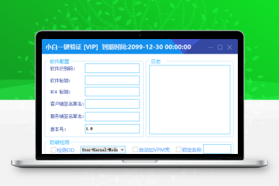 全新小白网络验证3.0.0 永久免费版 支持X32,X64,X86任意exe一键加密
