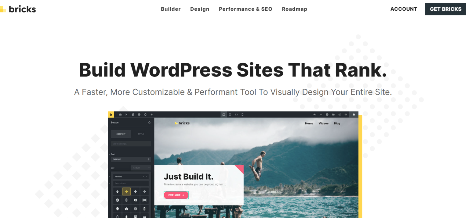 WordPress主题–Bricks Builder v2.3 破解版,自带可视化编辑器的主题